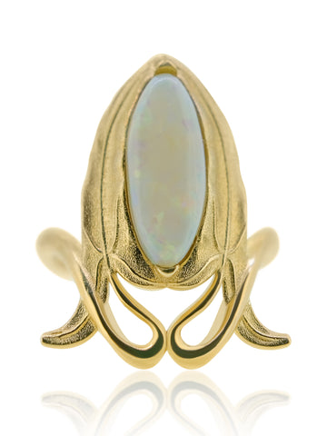 Petite Pear Sapphire Necklace