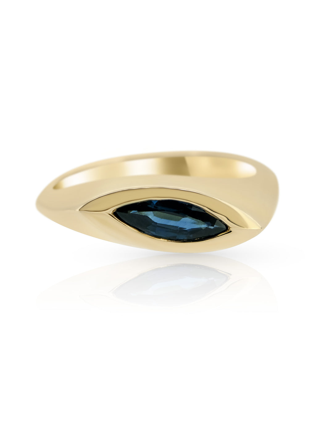 Marquise Tilt Ring