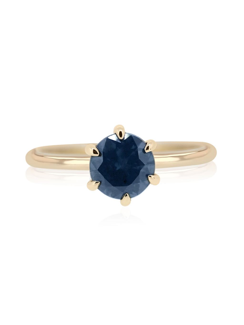 1.26ct Premium Blue Sapphire - Classic Solitaire