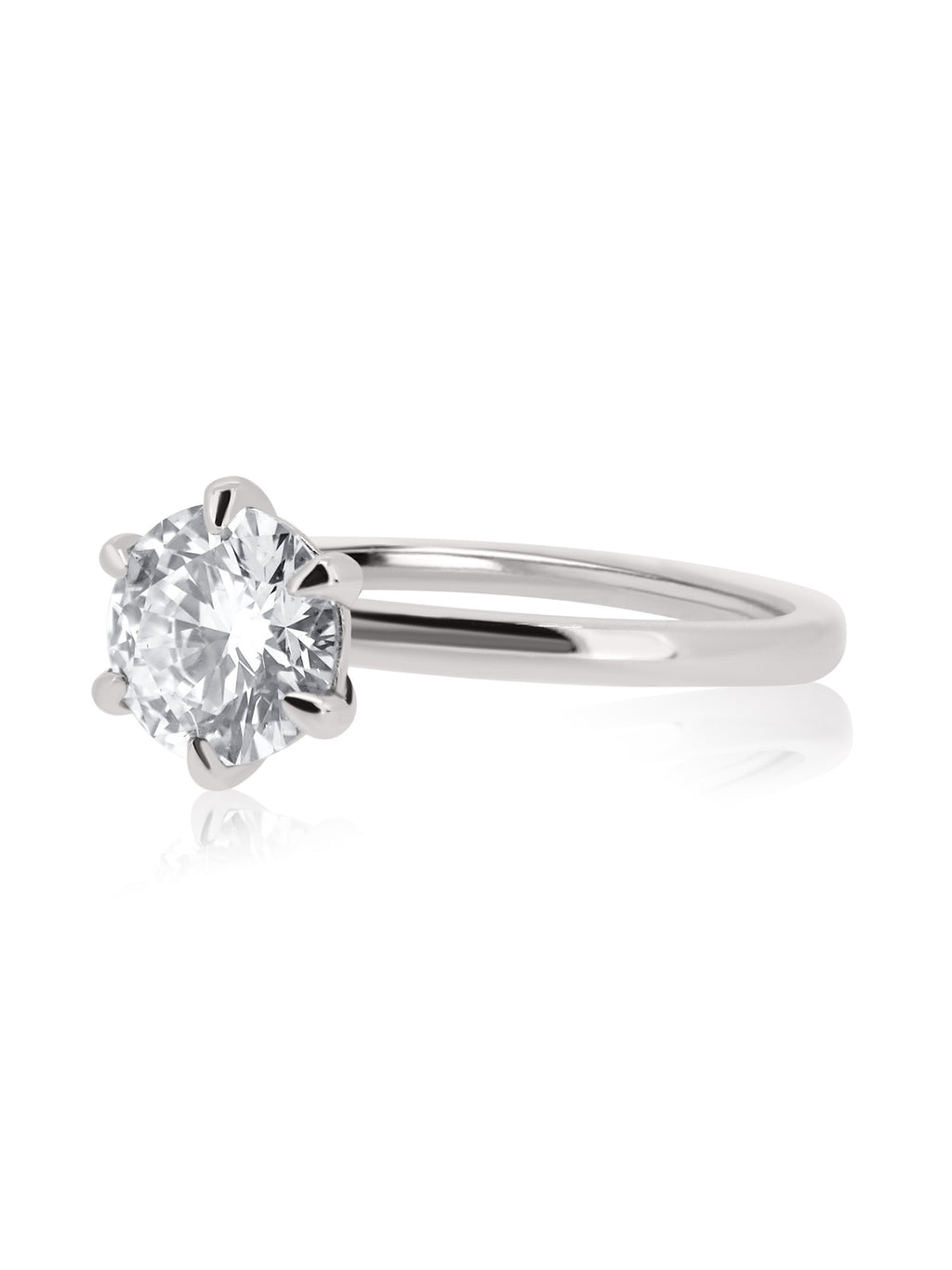 1ct D/VS2 Certified Classic Solitaire