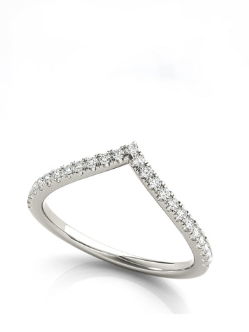 Curve Diamond Ring