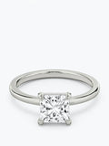 2ct G colour SI1 clarity Princess Cut Solitaire